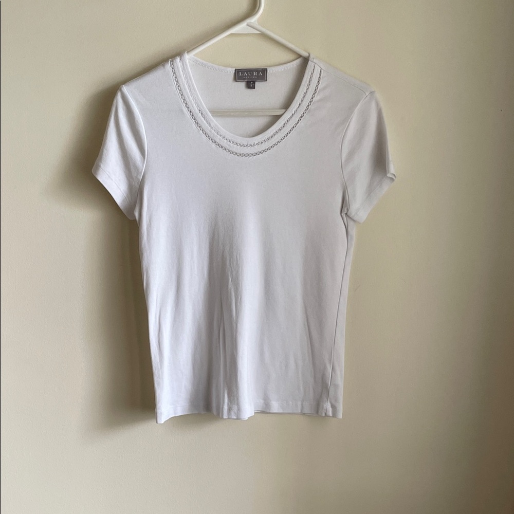 2 for $20.. White Short Sleeve Tee